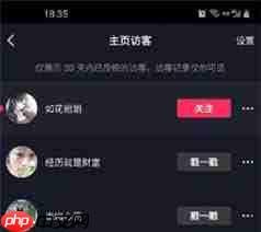 抖音访客开了又关会有记录吗