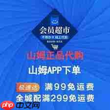 山姆极速达免运费要多少钱