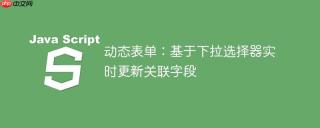 动态表单:基于下拉选择器实时更新关联字段