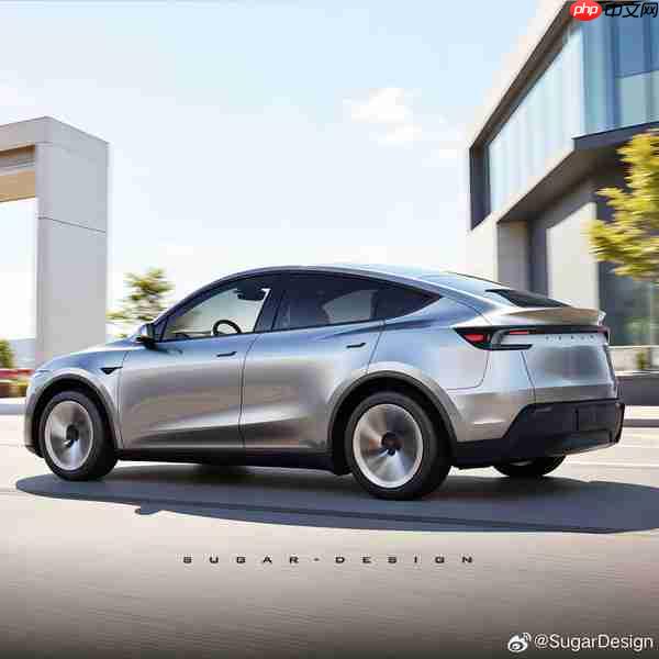 廉价版特斯拉Model Y外观设计提前看 有望15万起售？