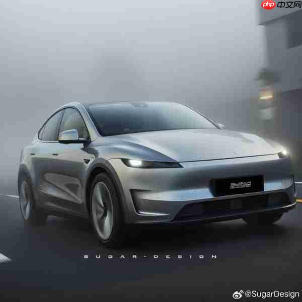 廉价版特斯拉Model Y外观设计提前看 有望15万起售？