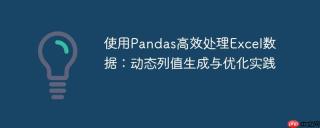 使用Pandas高效处理Excel数据：动态列值生成与优化实践