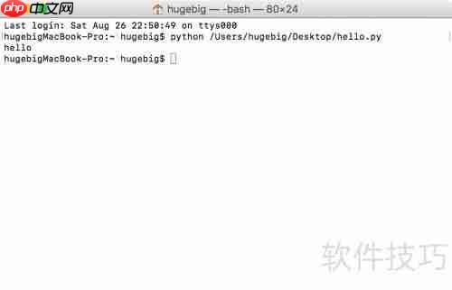 Python控制台运行脚本