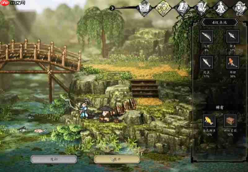 逸剑风云决钓鱼点有哪些 逸剑风云决钓鱼玩法详解