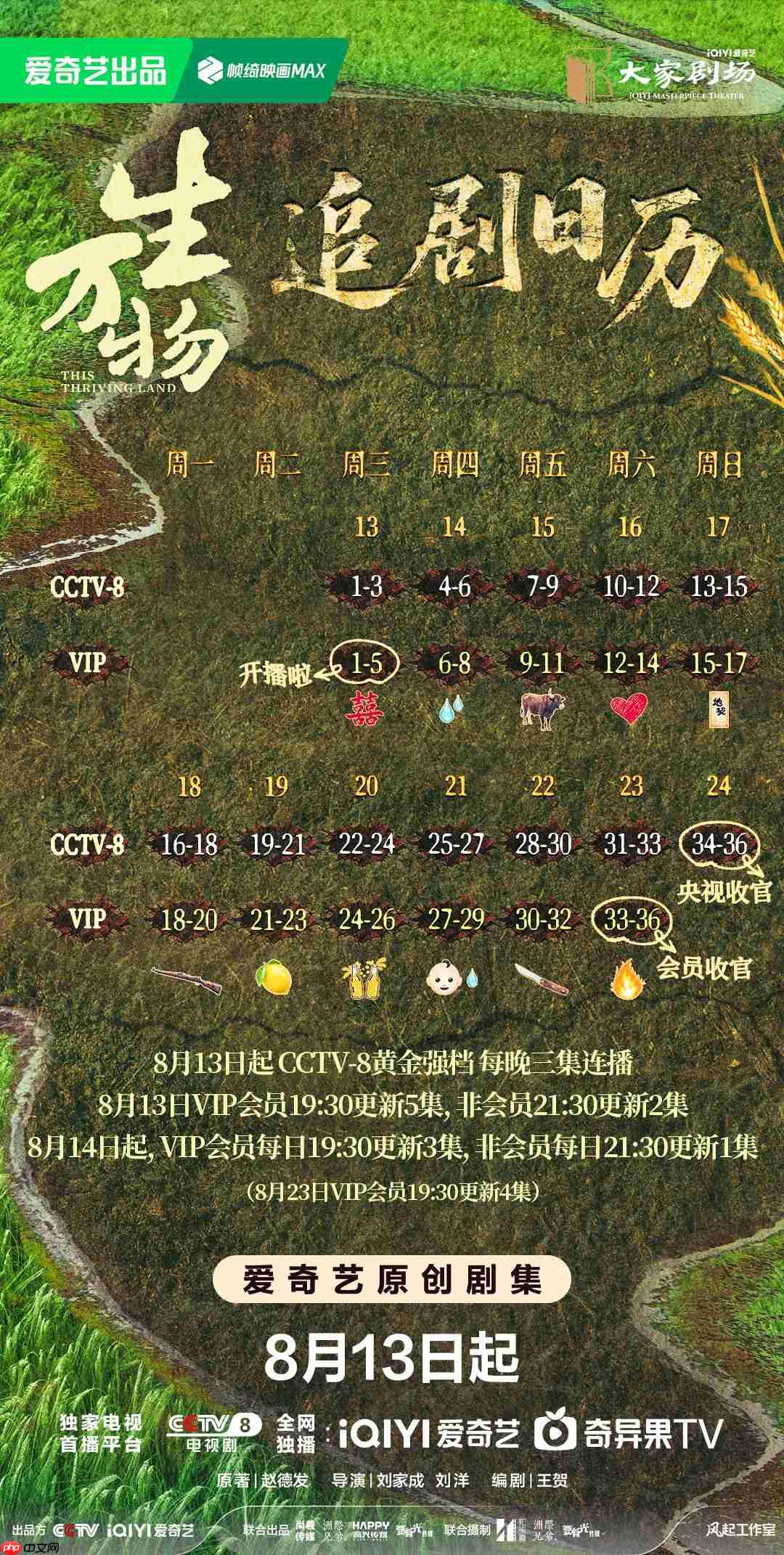 杨幂欧豪《生万物》电视剧追剧日历/播出平台/人物关系图一览