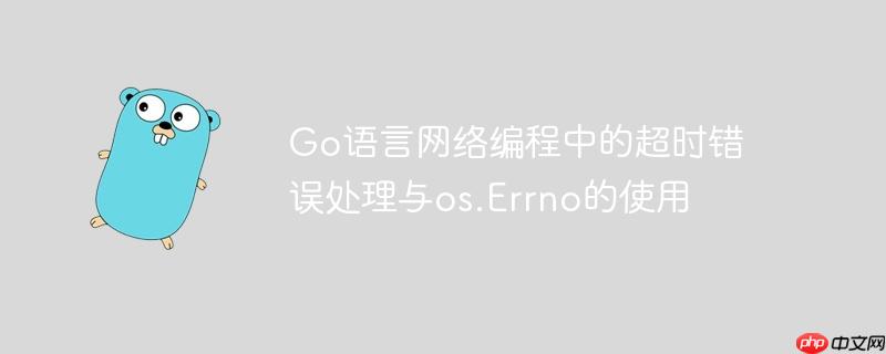 Go语言网络编程中的超时错误处理与os.Errno的使用