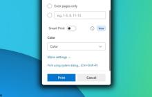 Edge 浏览器将迎来“智能打印”功能：去除打印内容中的干扰因素