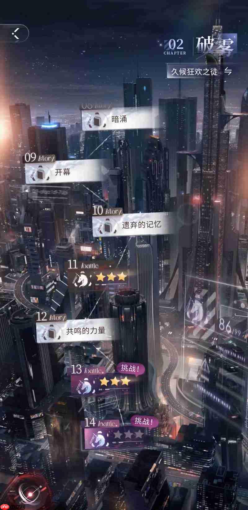 恋与深空狂欢之徒怎么过 第14关三星通关攻略