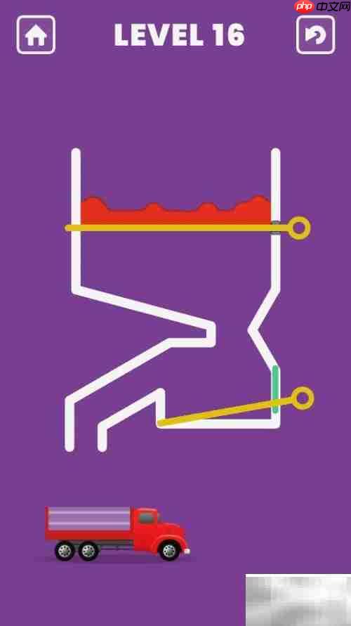 Water Fall(Deluxe)16关通关攻略