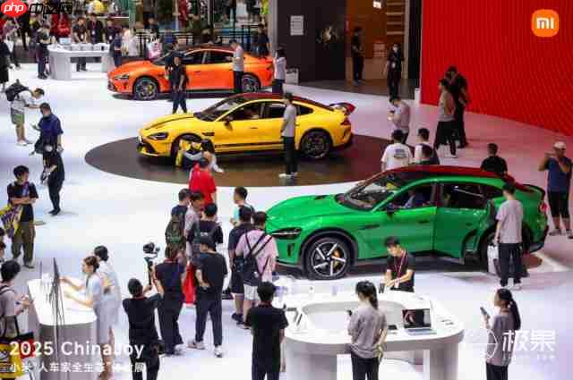 小米「人车家全生态」亮相 2025  ChinaJoy