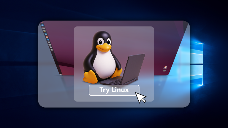 Immer noch unter Windows 10? Nehmen Sie eine Linux -Testfahrt ohne Installation durch