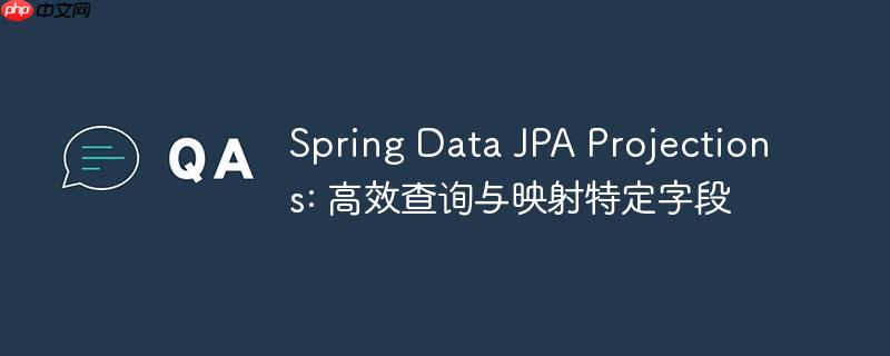 Spring Data JPA Projections: 高效查询与映射特定字段-小浪学习网