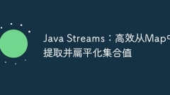 Java Streams: Efficiently extract and flatten collection values from Map