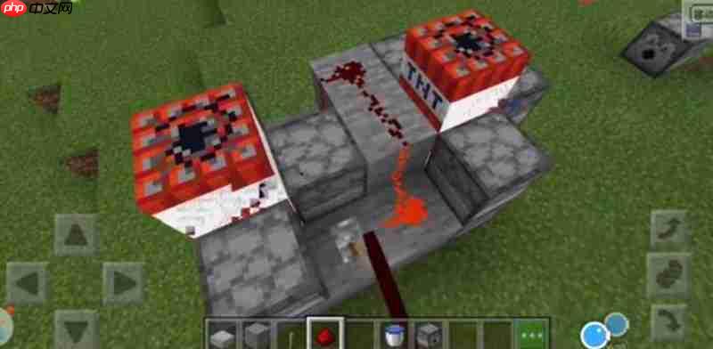 我的世界红石大炮怎么做 两种红石大炮制作方法