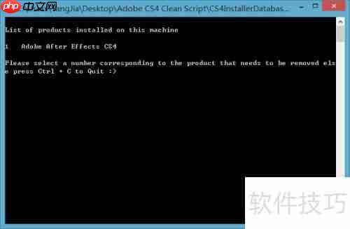 完美卸载AE CS4残留文件