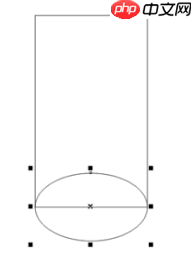 coreldraw x4如何绘制圆柱体