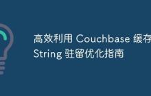 高效利用 Couchbase 緩存：String 駐留優(yōu)化指南