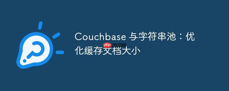 couchbase 与字符串池:优化缓存文档大小