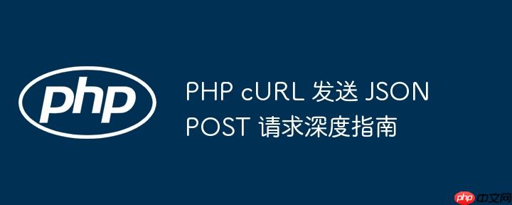 PHP cURL 发送 JSON POST 请求深度指南