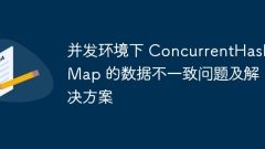 Data inconsistency problem and solution for ConcurrentHashMap in concurrent environment