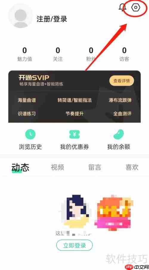 虫虫钢琴如何开启其他功能？