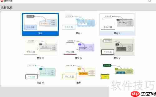 XMind思维导图入门指南