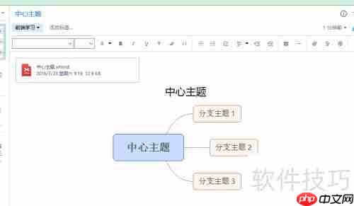 XMind思维导图入门指南
