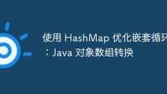 Optimizing nested loops with HashMap: Java object array conversion