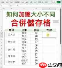 Excel表格怎样合并不同格式的金额