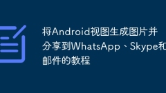 Tutorial for generating images and sharing them to WhatsApp, Skype, and emails