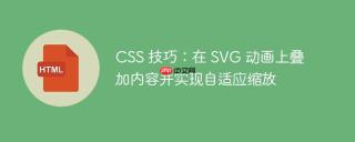 css 技巧:在 svg 动画上叠加内容并实现自适应缩放
