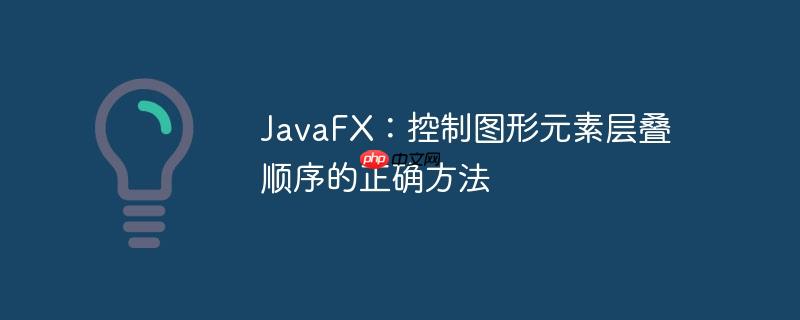JavaFX：控制图形元素层叠顺序的正确方法-小浪学习网