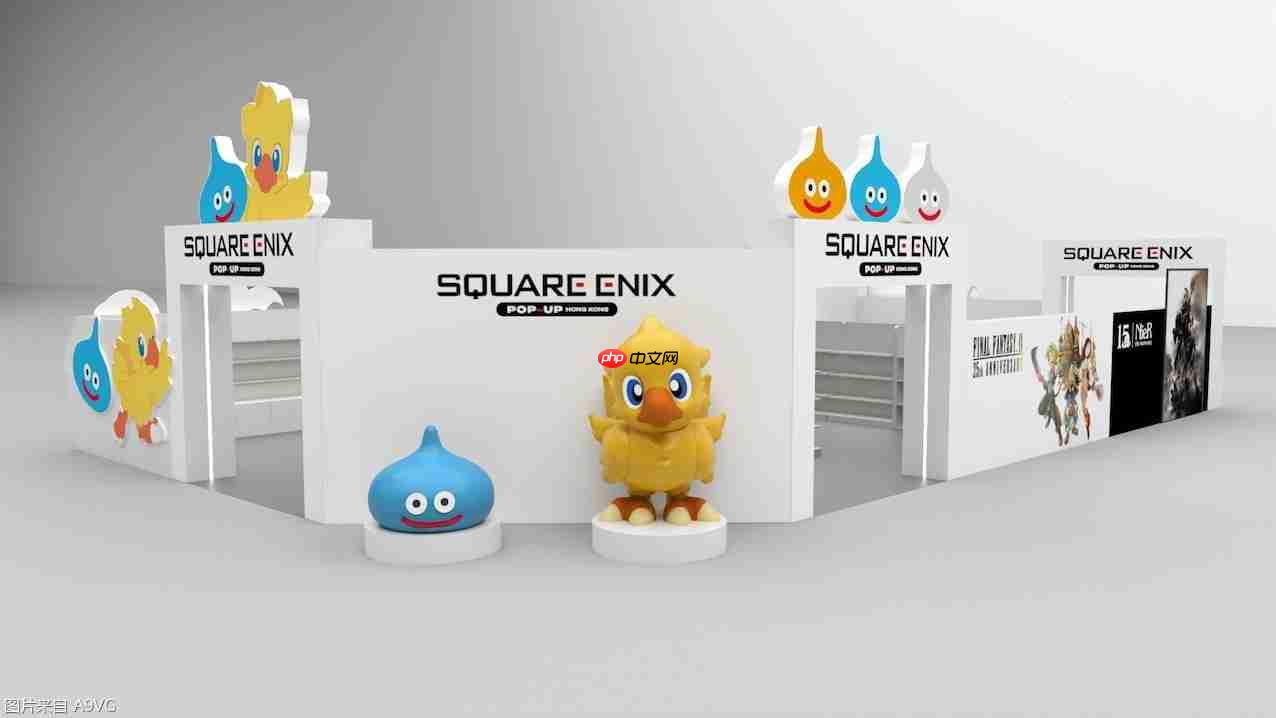 SQUARE ENIX POP-UP期间限定店首度登陆香港