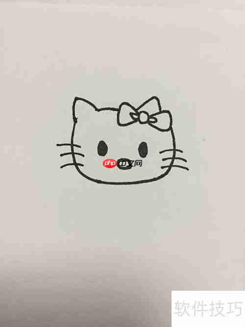 Hello Kitty简笔画教程