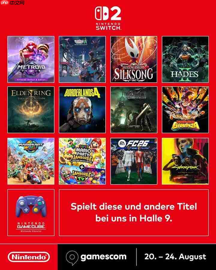 科隆展任天堂展区阵容公布《丝之歌》等大作开放试玩