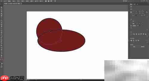 Illustrator绘制月亮图形