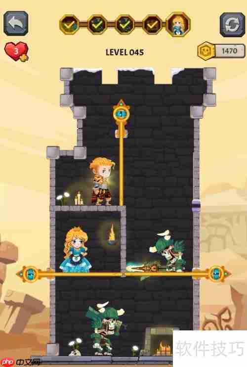 Tap Litter Fighter 045关通关技巧