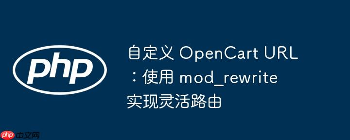 自定义 OpenCart URL：使用 mod_rewrite 实现灵活路由-小浪学习网