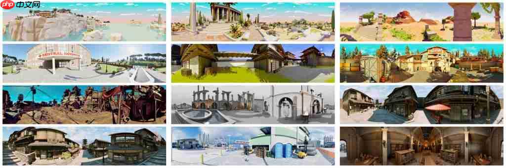 拿下 3D 生成行业新标杆!昆仑万维 Matrix-3D 新模型鲨疯了,一张图建模游戏场景