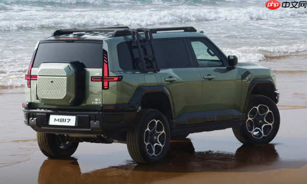 东风x华为智野第一车!猛士M817正式上市 31.99万起