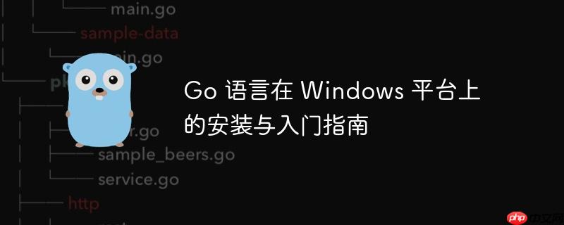 Go 语言在 Windows 平台上的安装与入门指南-小浪学习网