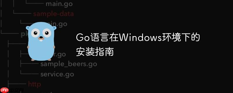 Go语言在Windows环境下的安装指南
