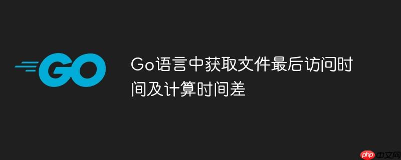 Go语言中获取文件最后访问时间及计算时间差