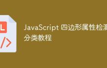JavaScript 四边形属性检测与分类教程