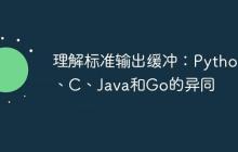 理解標(biāo)準(zhǔn)輸出緩沖：Python、C、Java和Go的異同