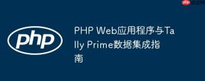 PHP Web应用程序与Tally Prime数据集成指南