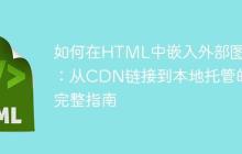 如何在HTML中嵌入外部图片：从CDN链接到本地托管的完整指南