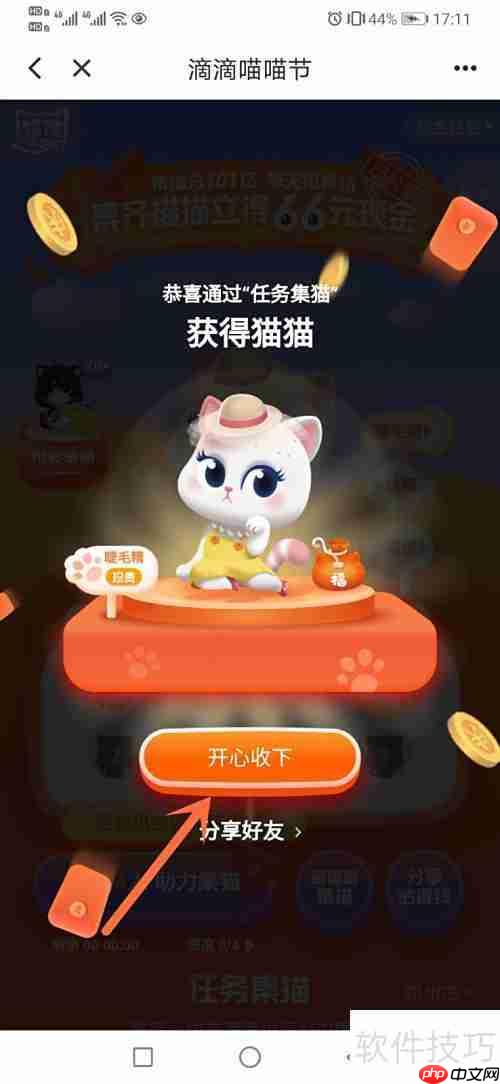 滴滴抢车位集猫攻略