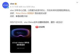 vivo Vision 探索版混合现实头显搭载 Micro-OLED 屏，双目 8K 分辨率