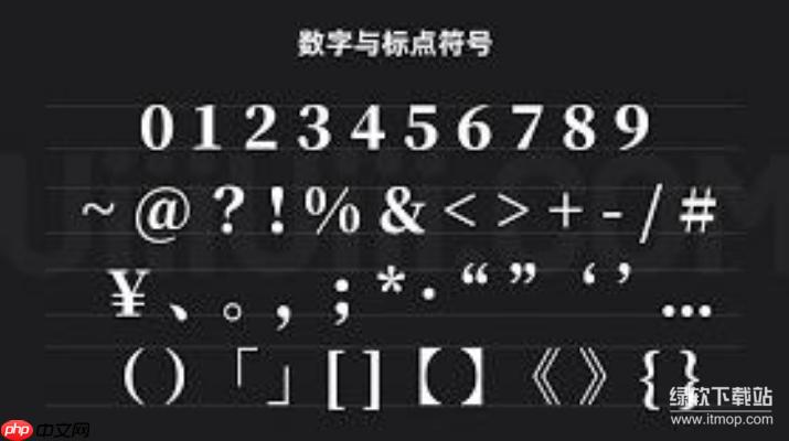Source Han Serif SC Heavy字体特点解析：设计师必备中文字体